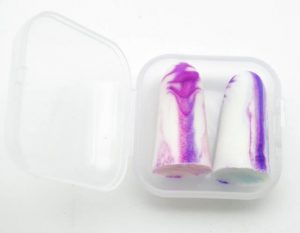 Earplugs that come with the Sportz Titanium