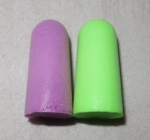 Flents Quiet Time and Moldex Purafit earplugs