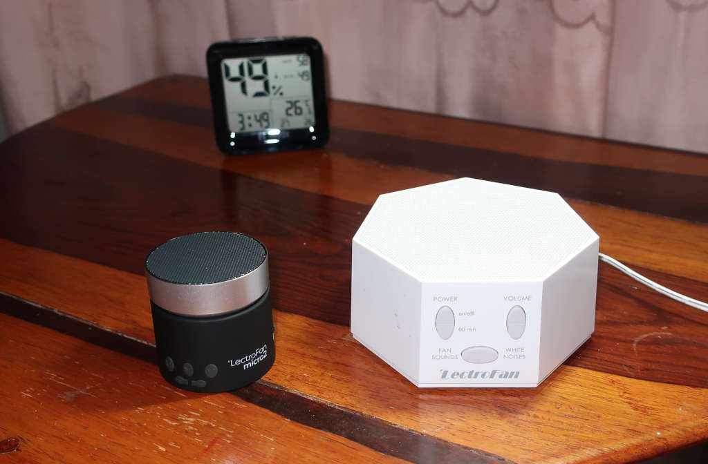 Lectrofan Micro 2 vs Classic size comparison